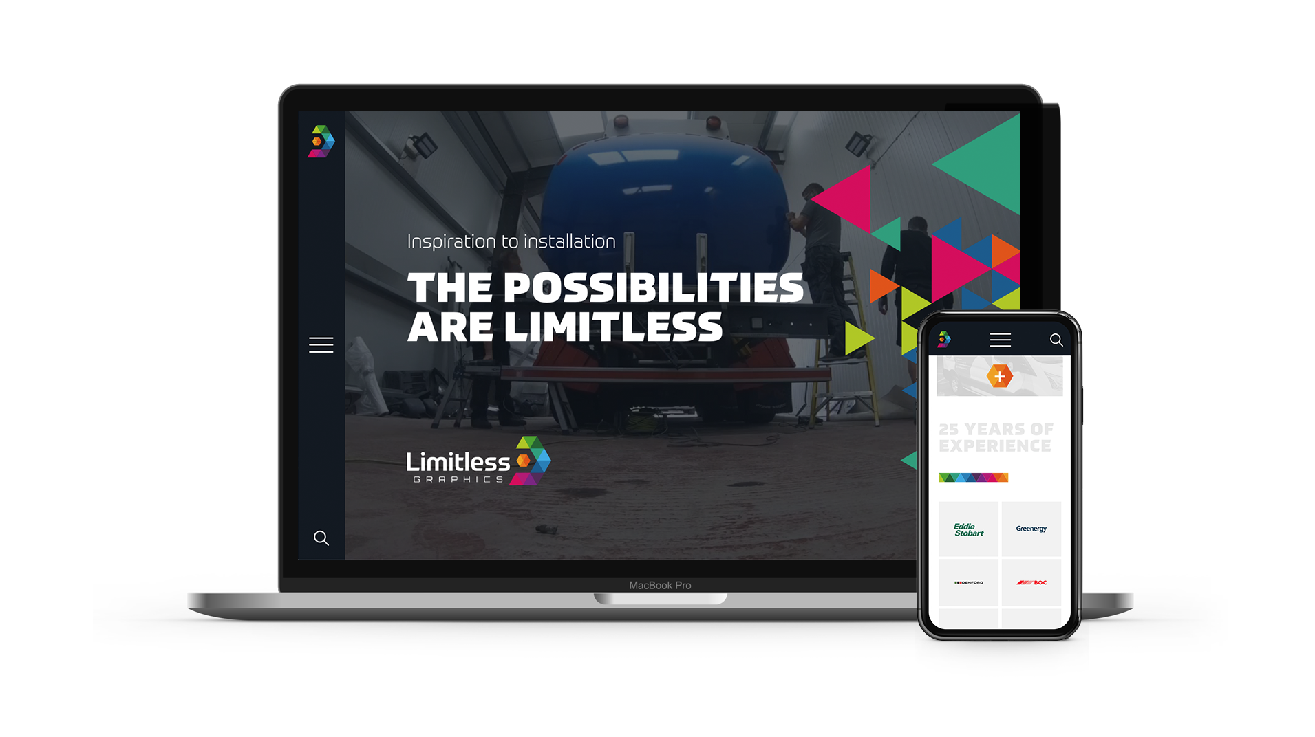 Limitless Graphics Announce New Website